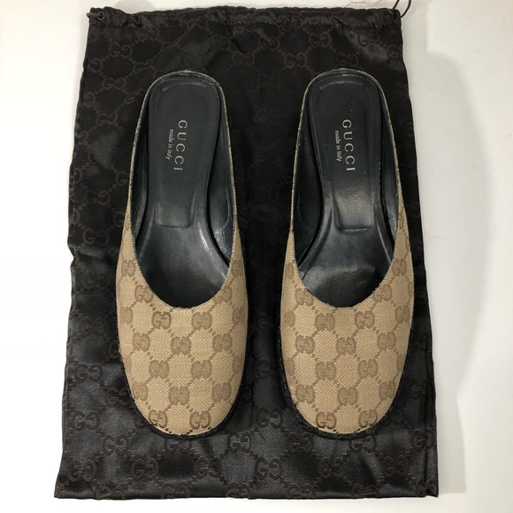gucci double g mules
